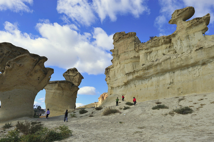 Bolnuevo erosions or Gredas de Bolnuevo