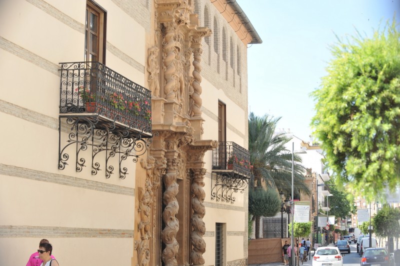 The Palacio de Guevara in Lorca