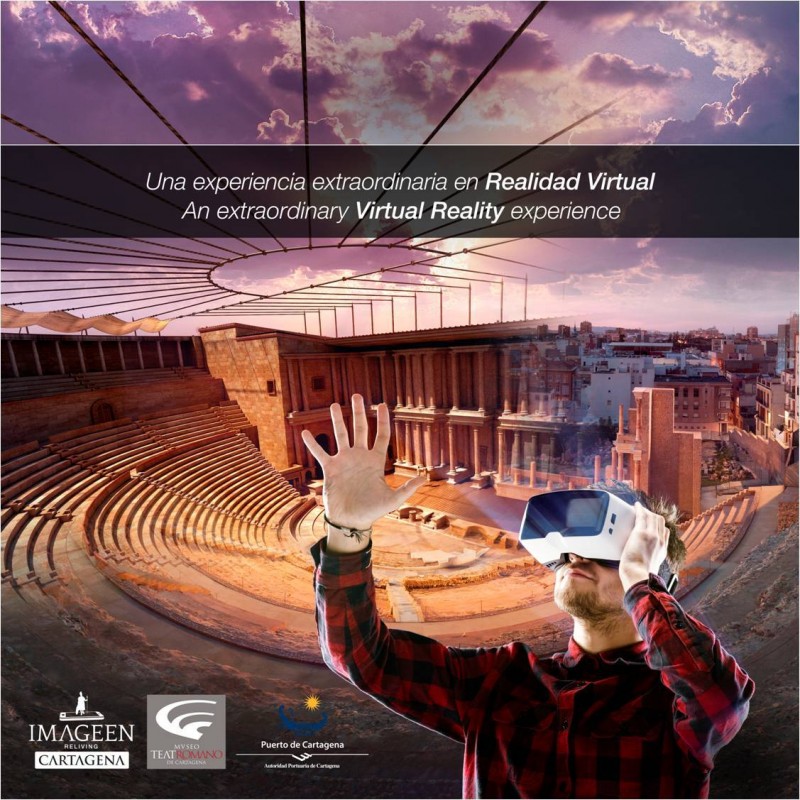 <span style='color:#780948'>ARCHIVED</span> - Saturdays and Sundays in October; Virtual reality tours of the Roman Theatre Museum in Cartagena