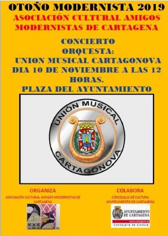 <span style='color:#780948'>ARCHIVED</span> - Sunday 10th November Free open-air band concert in Cartagena