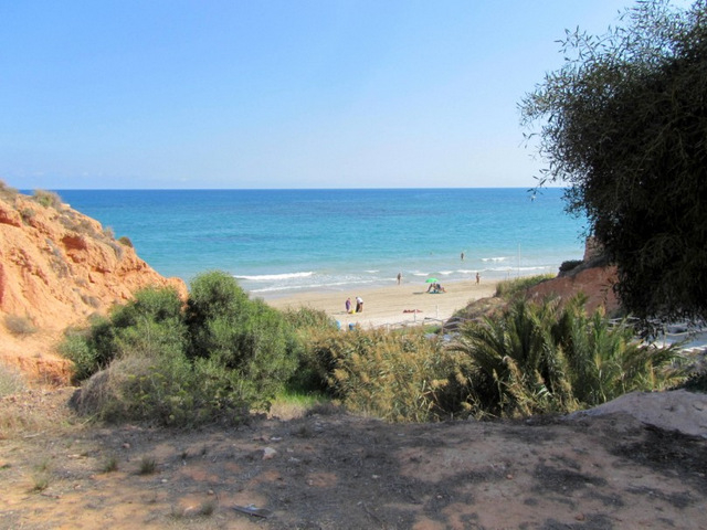 Barranco Rubio beach, Orihuela (Campoamor)