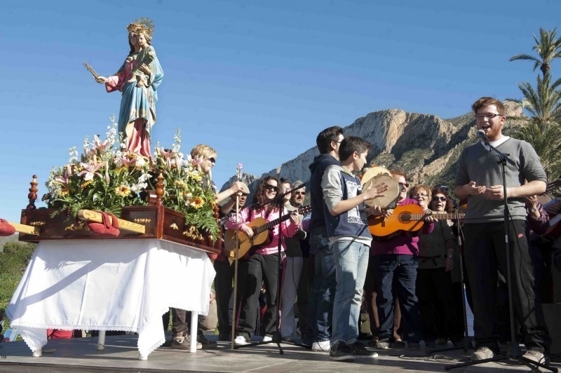<span style='color:#780948'>ARCHIVED</span> - Sunday 12th January 2020 Romería of the Virgen de la Luz in El Cañar, Tallante Cartagena