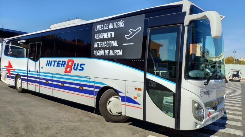 <span style='color:#780948'>ARCHIVED</span> - Bus services at Corvera airport fall victim to the coronavirus emergency