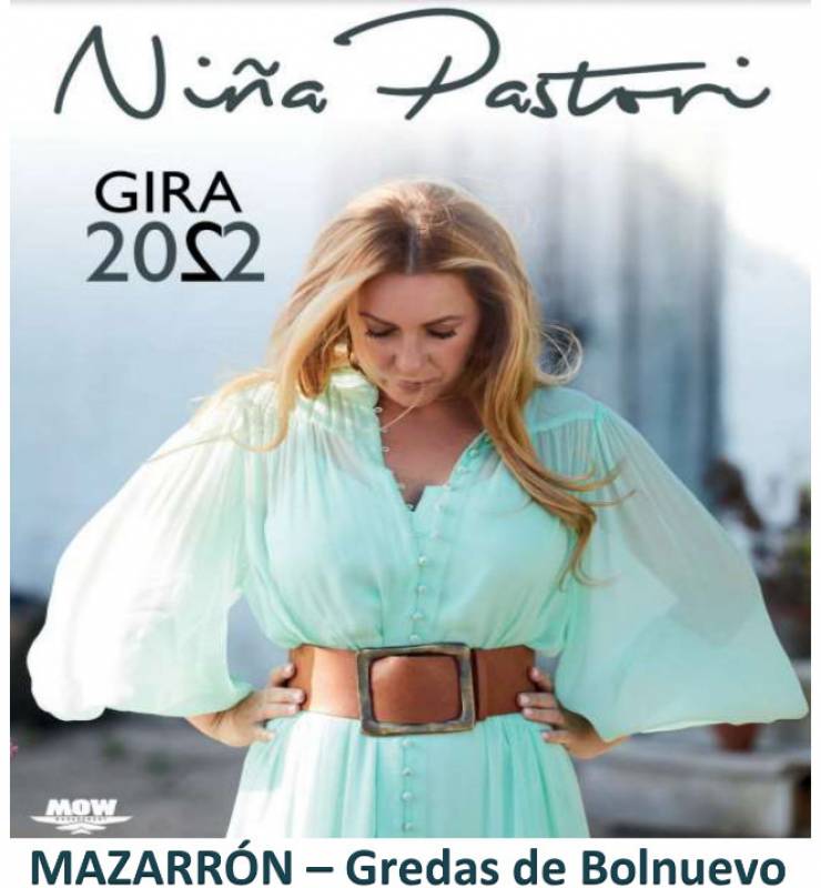 <span style='color:#780948'>ARCHIVED</span> - August 16 Niña Pastori live in concert at the eroded rocks in Bolnuevo