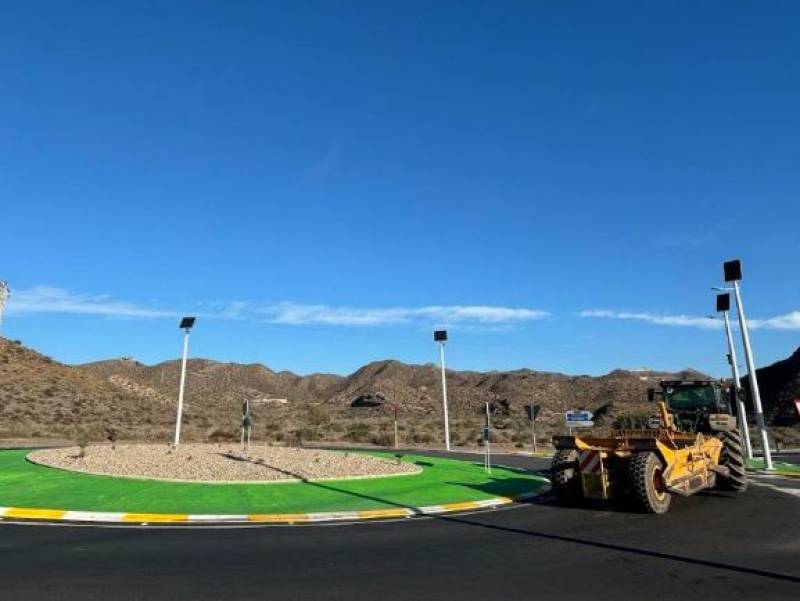 Historic road upgrade for Águilas with the addition of a new roundabout