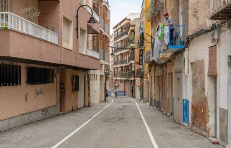 Empty shopfronts in Cartagena are being transformed into homes