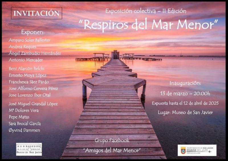 March 13-April 12 Mar Menor photography exhibition in San Javier