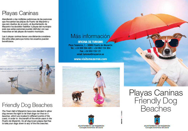 Dog-friendly beaches in Mazarrón