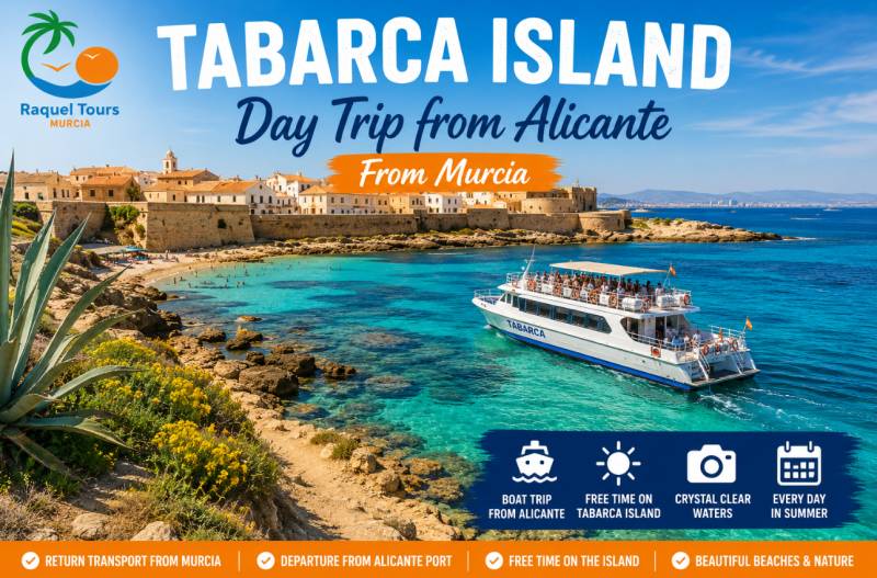 Escape to Tabarca Island this summer with Raquel Tours Murcia