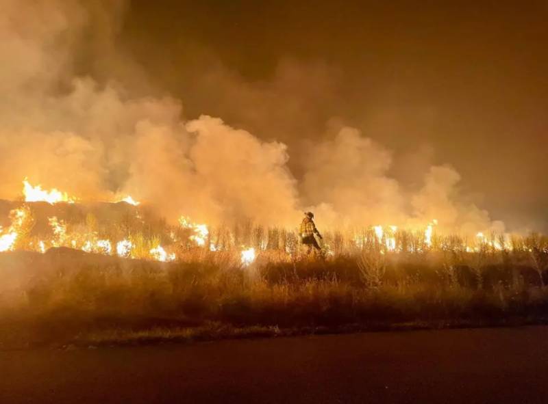 Second worst wildfire in history sweeps through central Spain