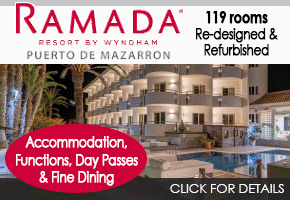 Ramada Hotel cross content Mazarron